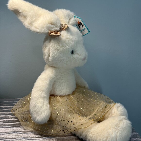 RARE Jellycat Large Glistening Belle Bunny BNWT - Picture 3 of 6